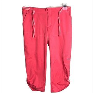 Nike Capri Jogger Pants Peach Coral Color